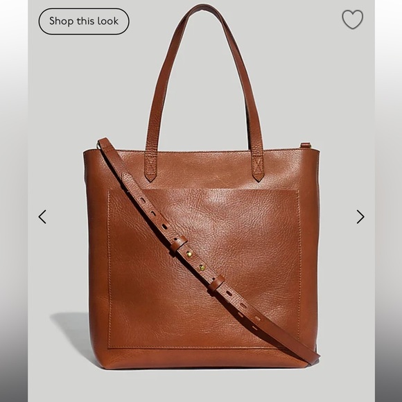 Madewell Leather Tote - Picture 1 of 7